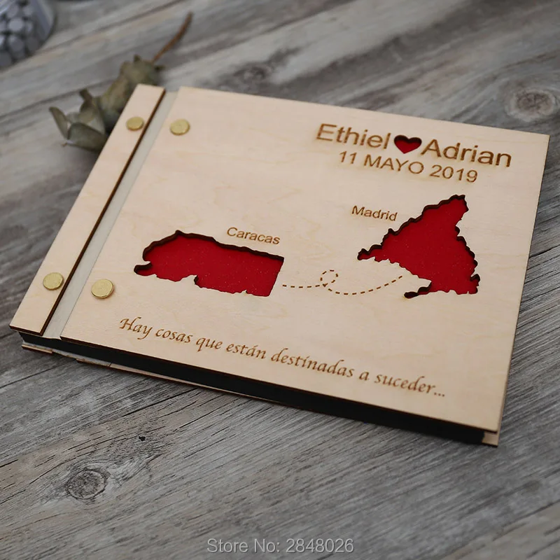 Map engraved wedding guestbook - đánh giá và giá Custom Star Map