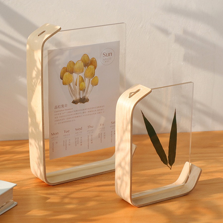 Acrylic Wooden Photo Frame Her - đánh giá và giá Engraved Wood Frame