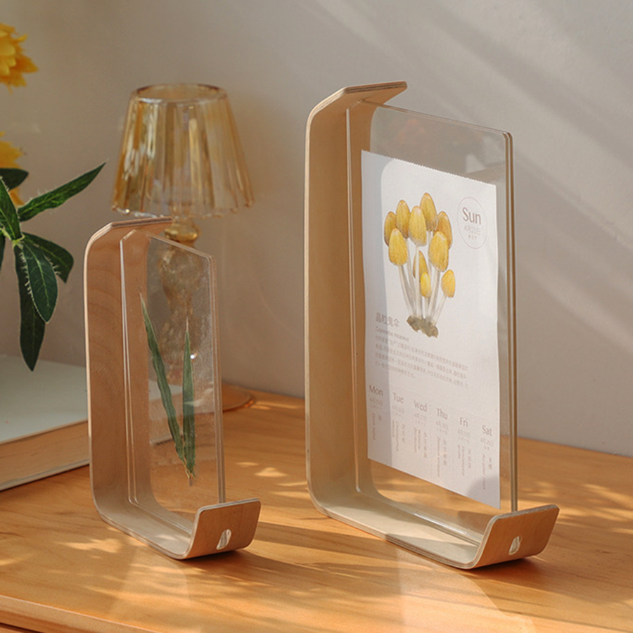 Acrylic Wooden Photo Frame Her - đánh giá và giá Engraved Wood Frame