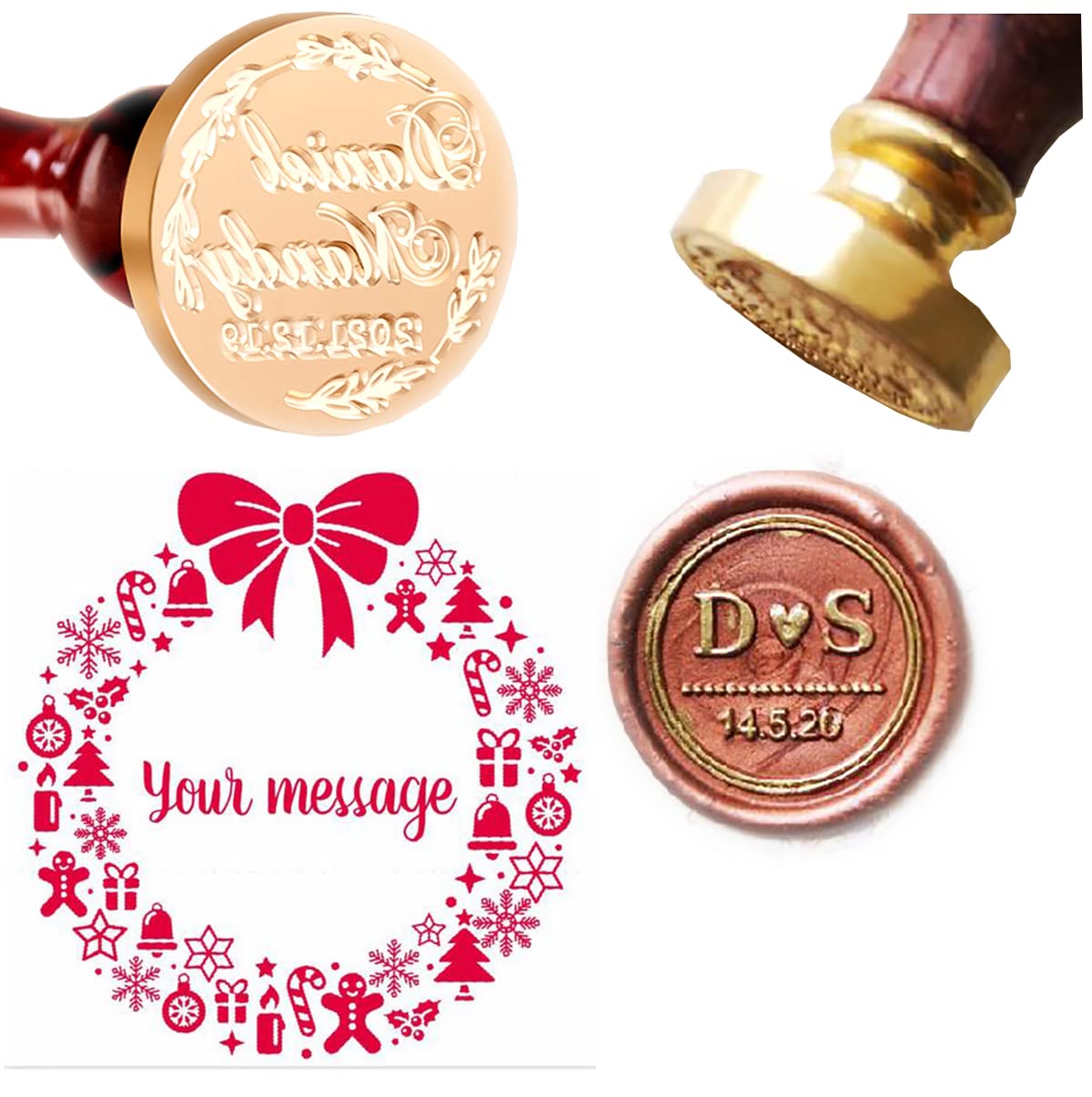 Custom Letter Wax Seal Stamp K - đánh giá và giá Wax Seal Letter Kit