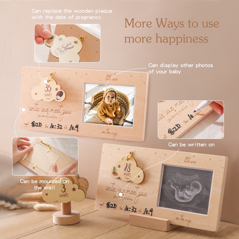 Sonogram Picture Frame Baby Ul - đánh giá và giá Engraved Wood Frame