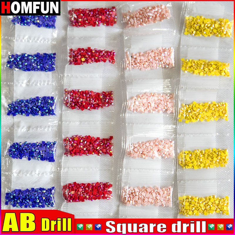 HOMFUN AB Square Drill DIY Dia - đánh giá và giá Photo Mosaic Print