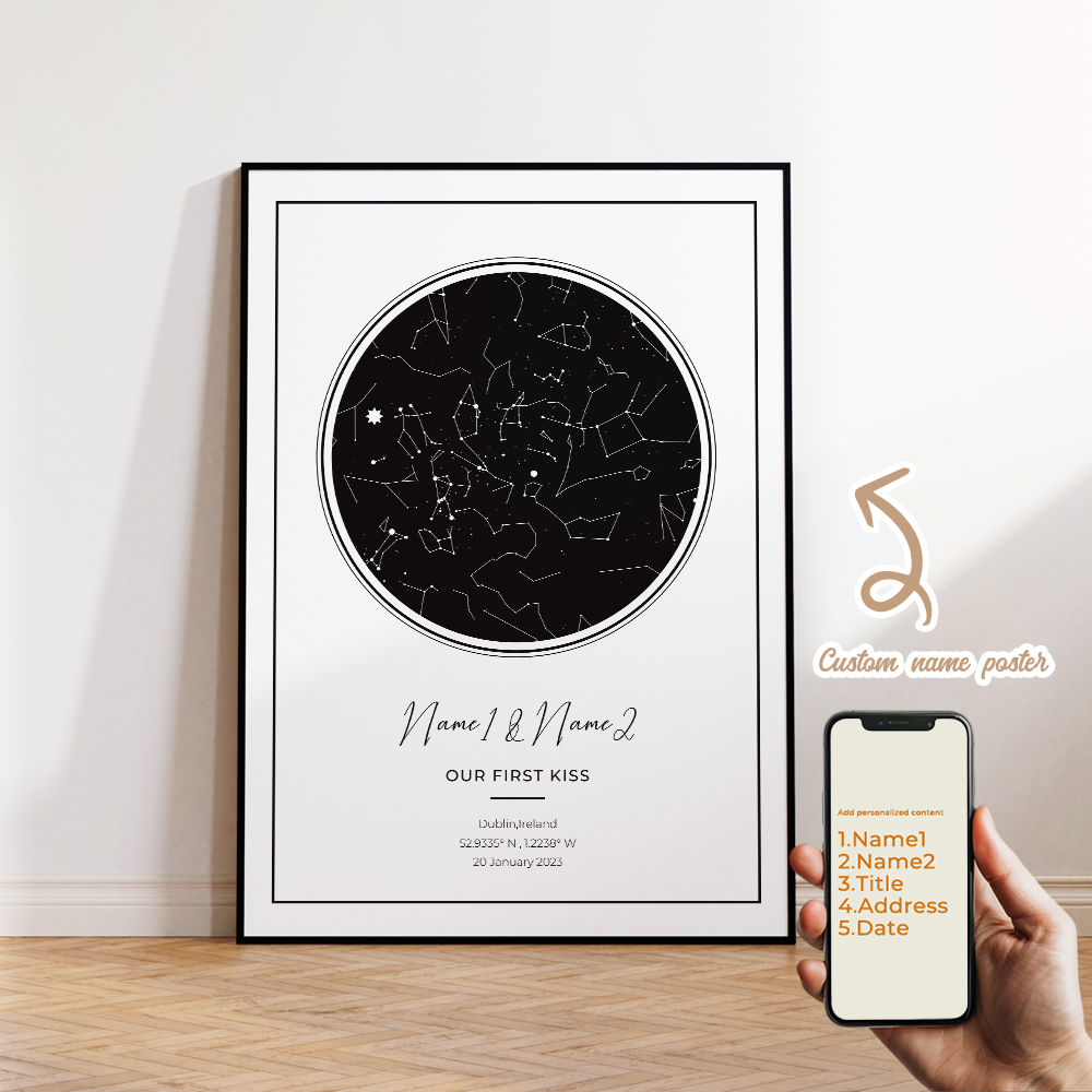 Modern Custom Personalized Nig - đánh giá và giá Custom Map Poster