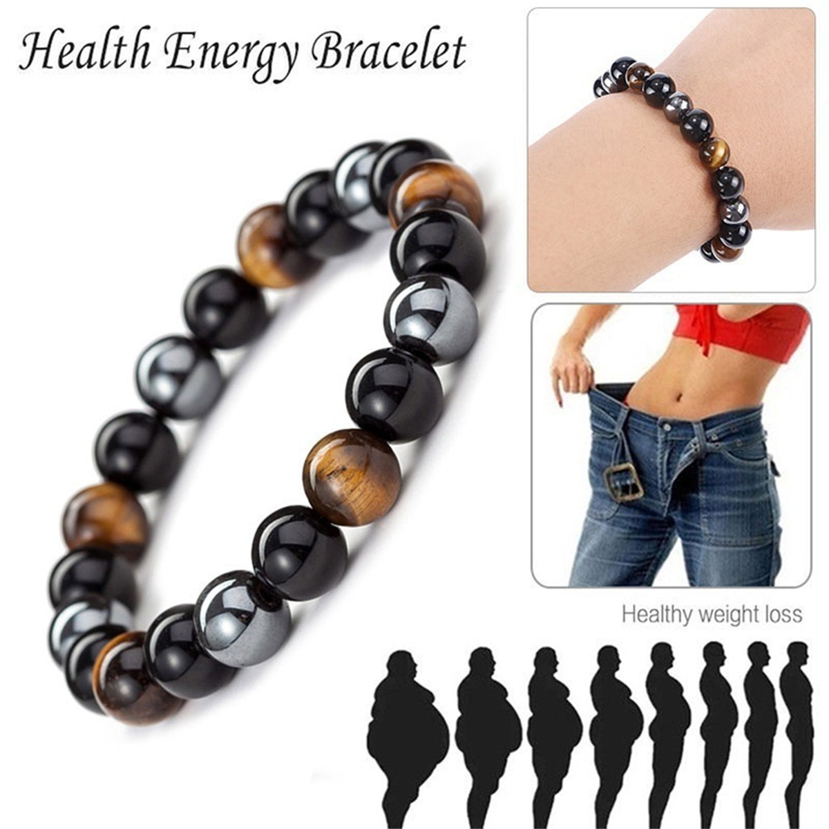 Man Bracelets Magnetic Hematit - đánh giá và giá Coordinates Bracelet