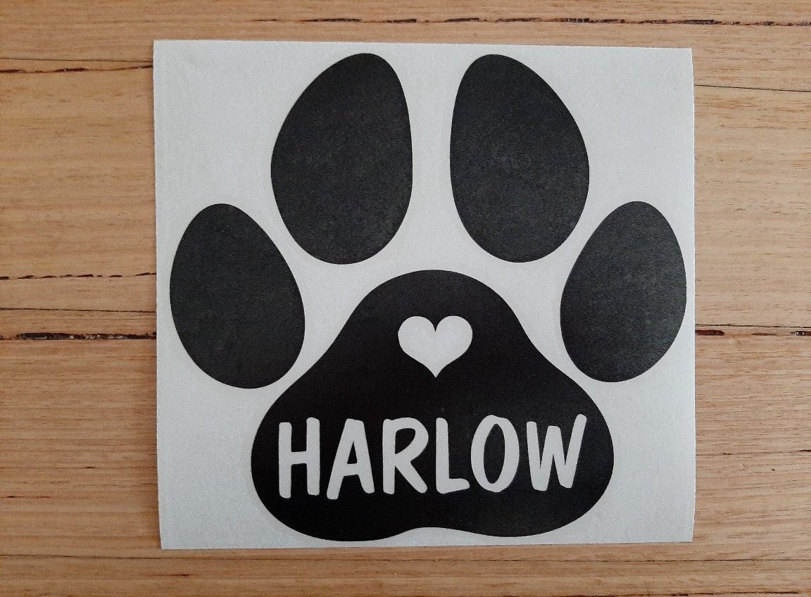 2pcs Personalised Paw Print wi - đánh giá và giá Pet Portrait Custom
