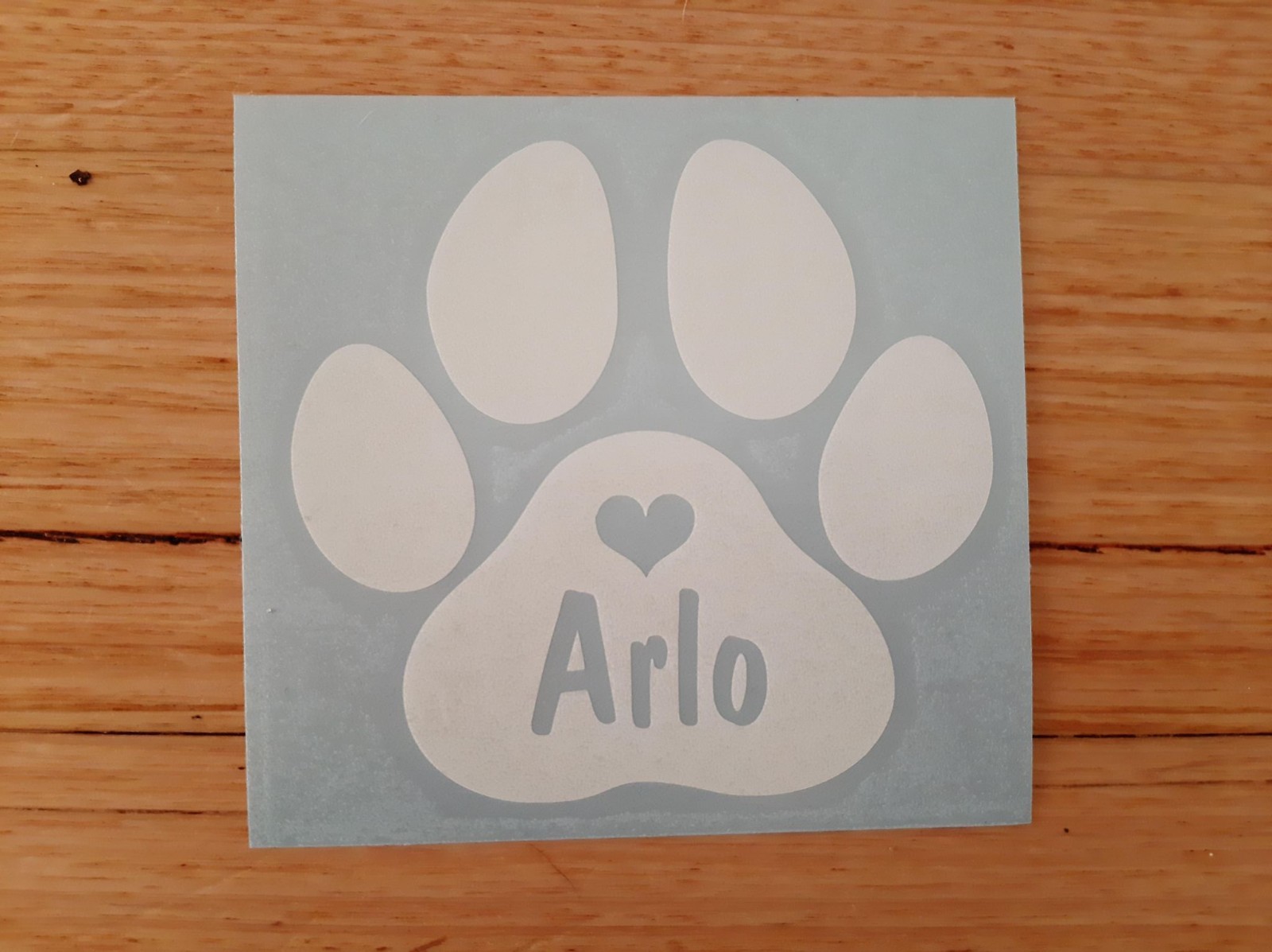 2pcs Personalised Paw Print wi - đánh giá và giá Pet Portrait Custom