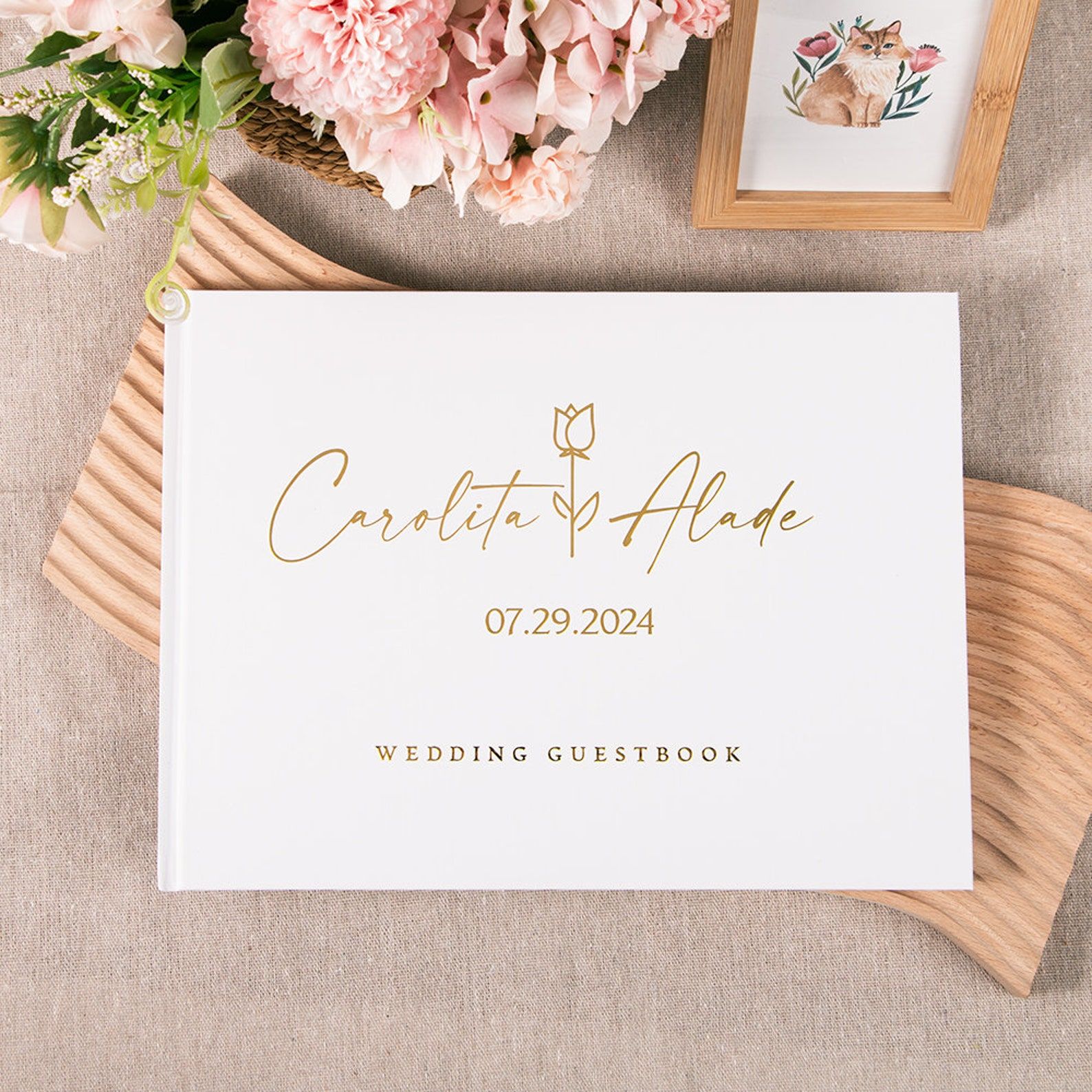 Custom Wedding Guestbook Perso - đánh giá và giá Custom Photo Book